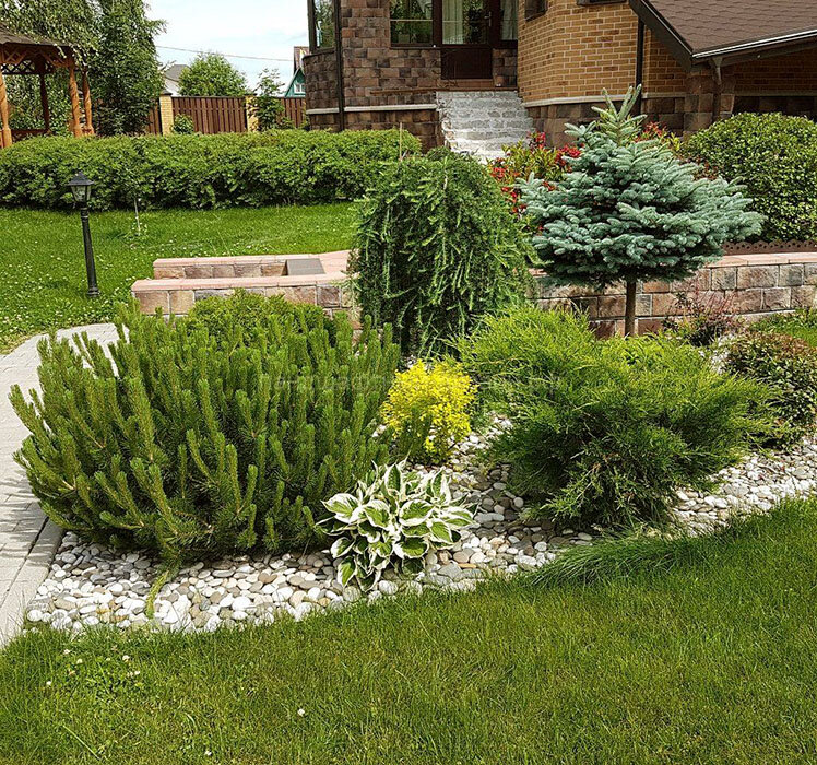Композиция в ландшафтном дизайне Landshaftnij-Dizain, landscape design studio, Russia, Moscow, Mira Avenue, 38 - 