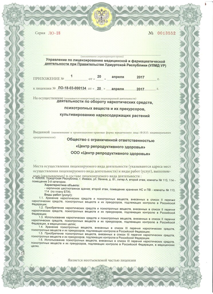 Medical center, clinic Centr reproduktivnogo zdorovya, Izhevsk, photo