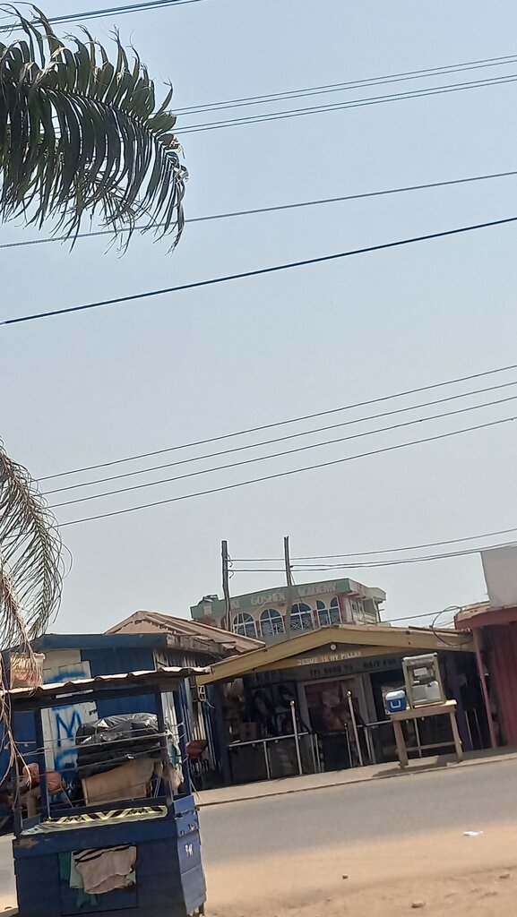 Sound and lighting equipment Jesus is my pillar, Accra, photo