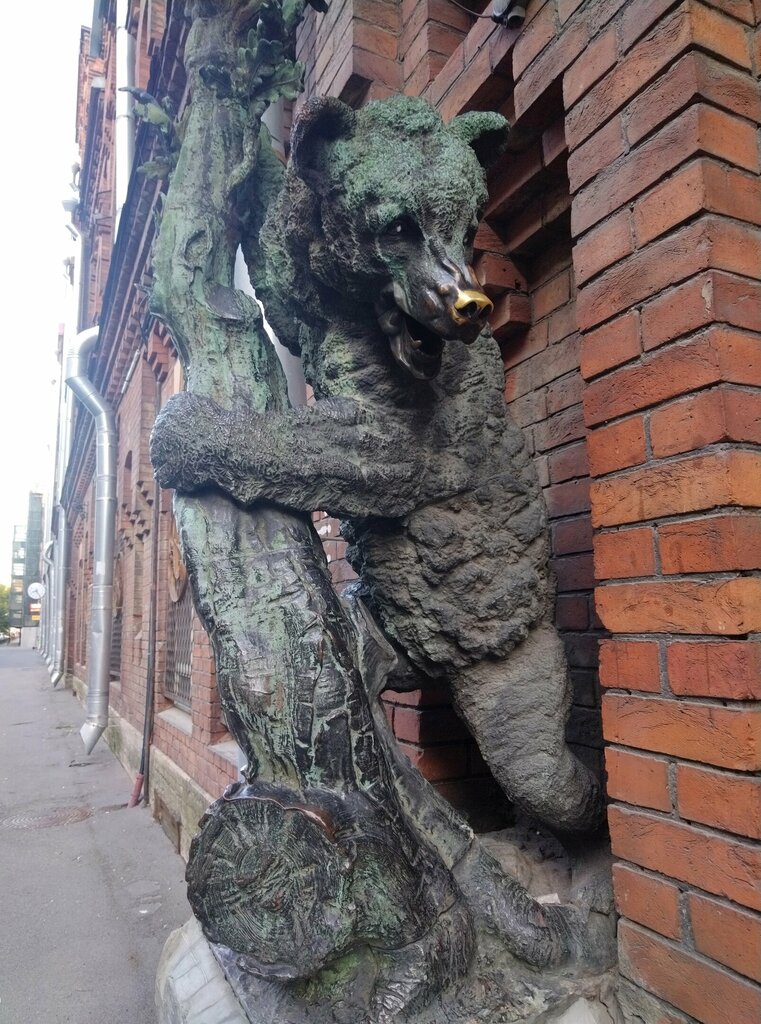 Жанровая скульптура Медведи, Санкт‑Петербург, фото
