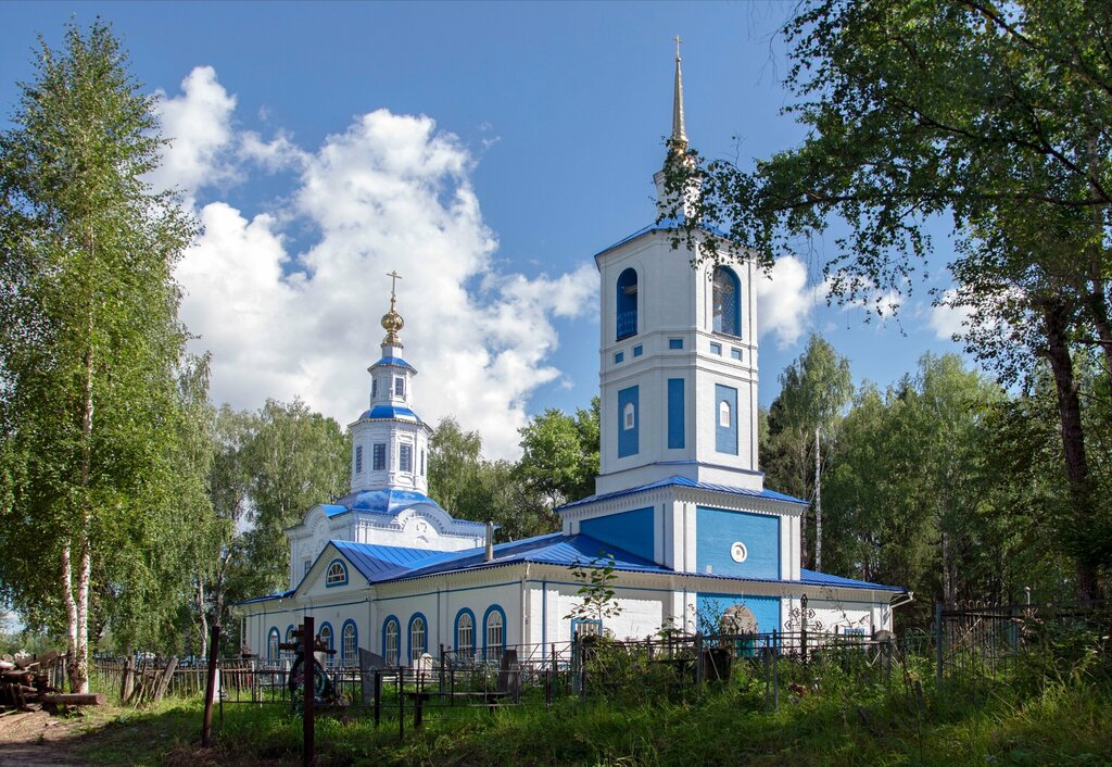 Orthodox church Tserkov Vvedeniya Presvyatoy Bogoroditsy vo Khram V Ozerskoy, Kirov Oblast, photo