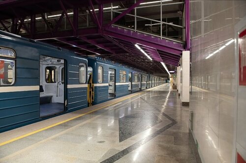 Metro Shushary (Shushary Settlement, Sofiyskaya Street, 113с20), metro station