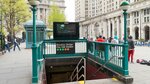 Brooklyn Bridge – City Hall subway station (New York, Centre Street), metro station