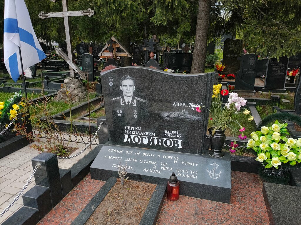 Graves of famous people Капитан-лейтенант Логинов Сергей Николаевич, Moscow and Moscow Oblast, photo