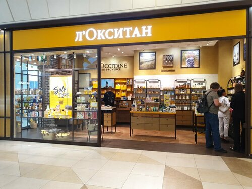Магазин парфюмерии и косметики L'Occitane, Санкт‑Петербург, фото