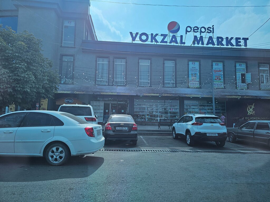 Nonvoyxona Vokzal Market, Samarqand, foto
