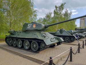T-34 Tank (Belgorod, Muzeynaya Square), monument to technology