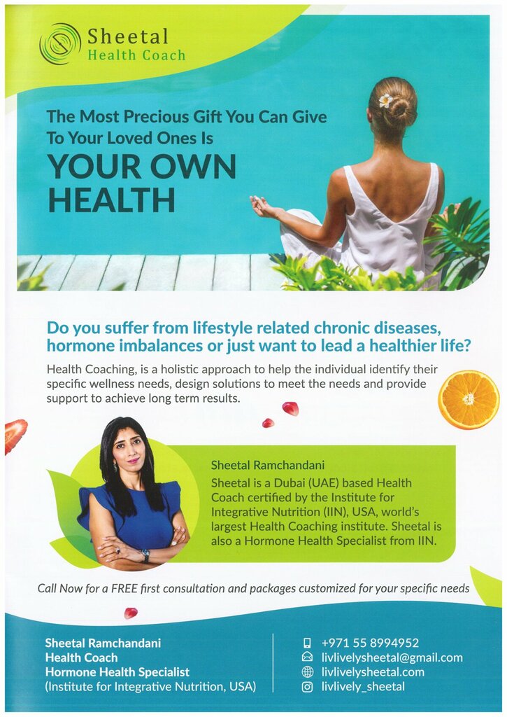 Coaching Sheetal, Dubai, photo