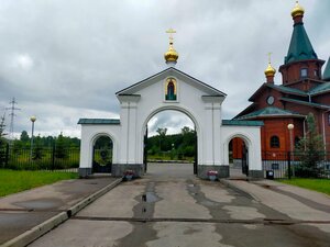 Церковь Сергия Радонежского (Нижегородская область, Кстово, 6-й микрорайон), православный храм в Кстове