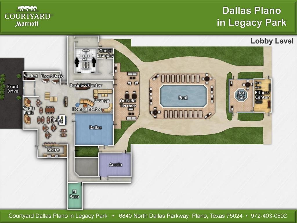 Фото Courtyard by Marriott Plano in Legacy Park
