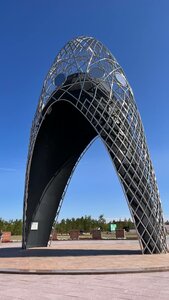 Arch of sorrow (Aqmola oblysy, Selinograd audany, Aqmol aýyly), landmark, attraction