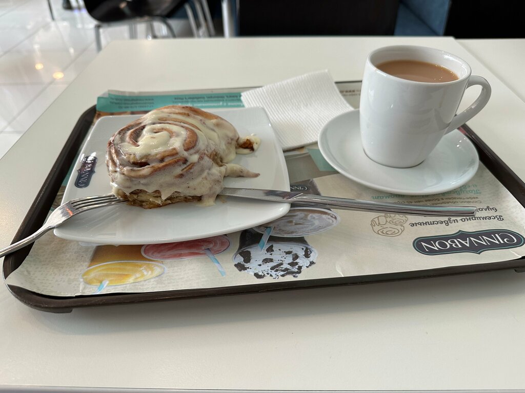 Coffee shop Cinnabon, Omsk, photo