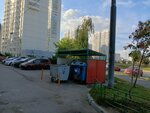 Контейнер для вторсырья (Moscow Region, Lyubertsy, Krasnaya Gorka Subdistrict, Natashinskaya ulitsa), waste sorting