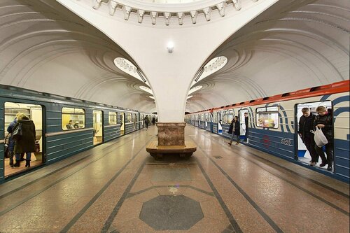 Sokol (Moscow, Zamoskvoretskaya Line, Sokol metro station), metro station