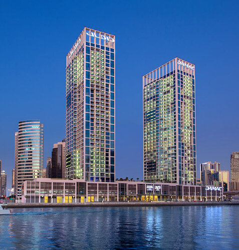 Multi-building complex Damac Maison Prive Towers, Dubai, photo