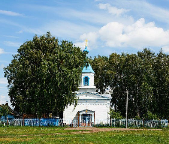 Iglesia ortodoxa Tserkov Preobrazheniya Gospodnya V Bilyar-Ozere, , foto