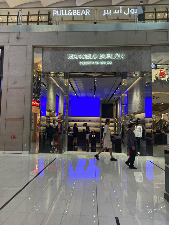 Clothing store Marcelo Burlon County Of Milan, Dubai, photo