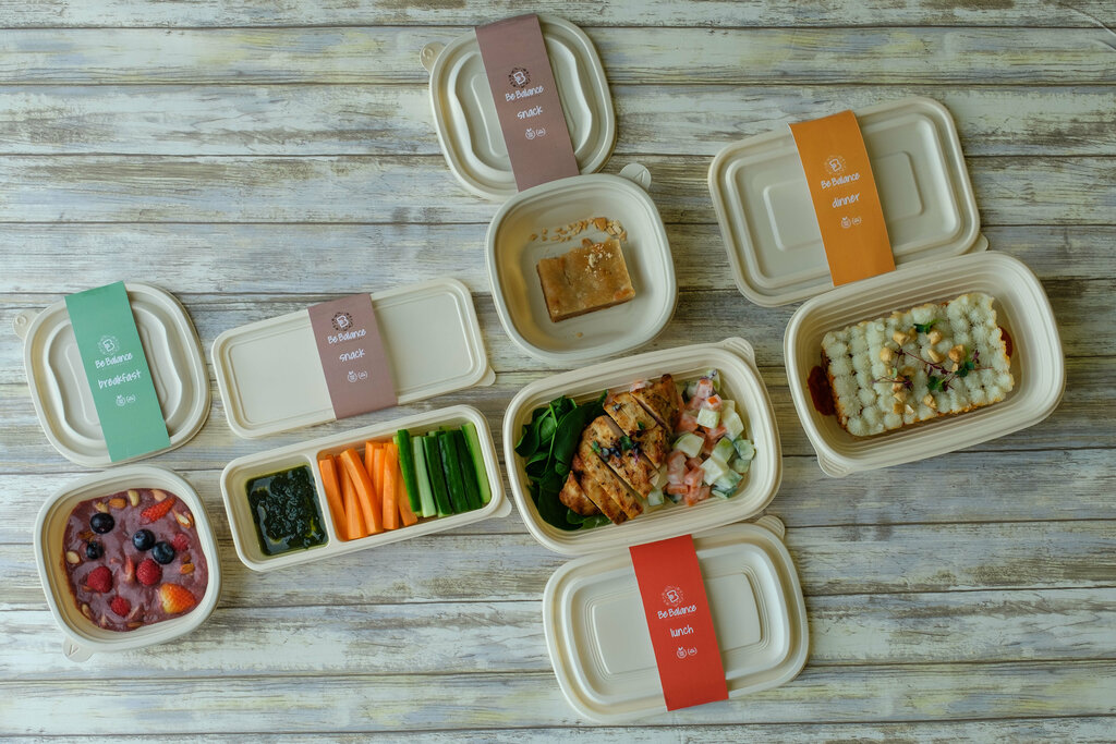 Food delivery Be Balance, Dubai, photo