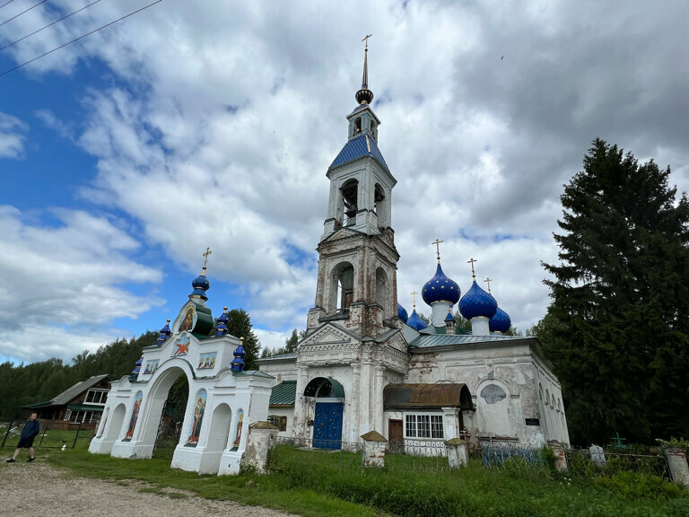 Orthodox church Tserkov Rozhdestva Presvyatoy Bogoroditsy V Rozhdestvennom, Yaroslavl Oblast, photo