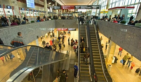 Railway station Kursky Rail Terminal, Moscow, photo