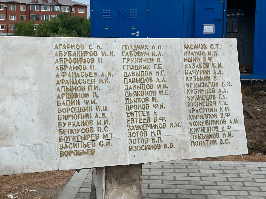 Monument, memorial Воинам-заводчанам, погибшим в Великой Отечественной войне 1941 – 1945 гг., Buzuluk, photo