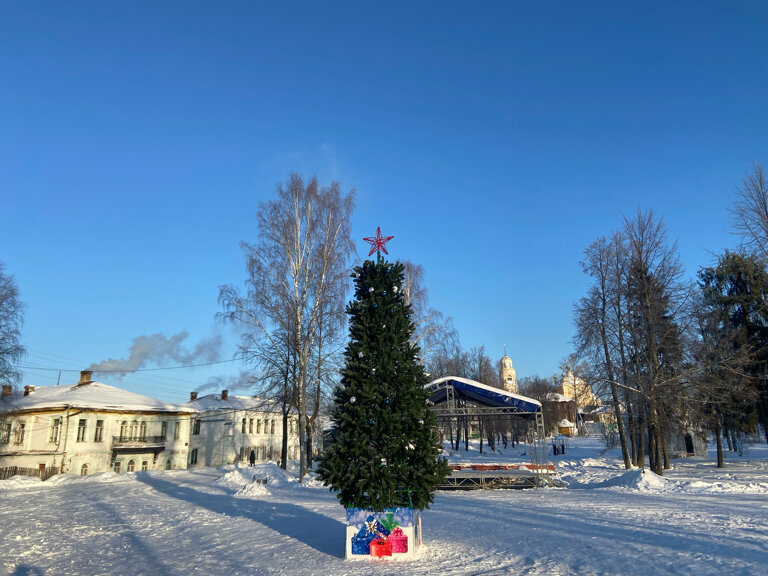 Парк культуры и отдыха Центральный сквер, Кологрив, фото