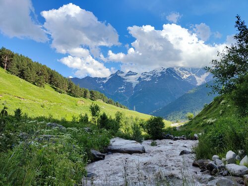 Внешний вид отеля Шале Казбек в Терсколе, фото 2