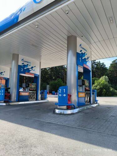 Gas station Gazpromneft, Tomsk District, photo