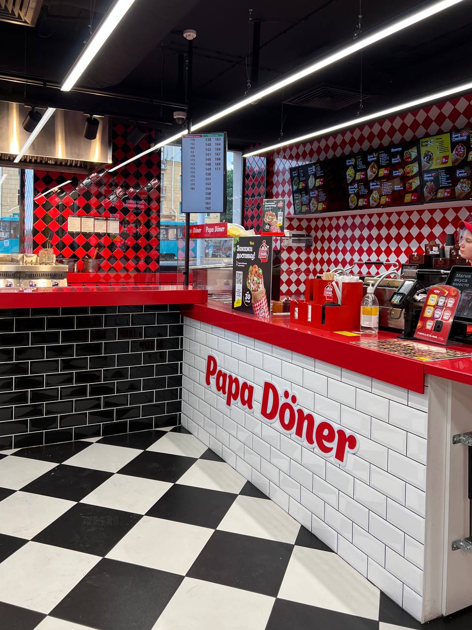 Panorama: Papa Doner, fast food, Minsk, Partyzanski praspiekt, 106А - Yandex Map