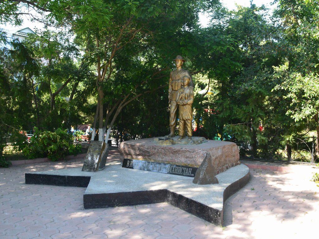 Monument, memorial Памятник погибшим ВО время исполнения интернационального долга в Афганистане, Republic of Crimea, photo