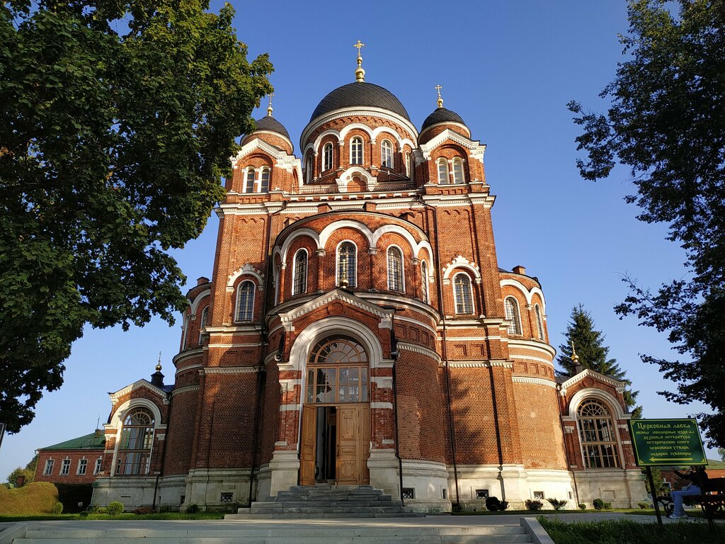 Orthodox church Vladimirskoy Ikony Bozhiey Materi v Spaso-Borodinskom Monastyre Cathedral, Moscow and Moscow Oblast, photo