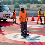 Byblos Roads Marking And Traffic Signs Services (Al Sajaa Industrial, Al Sajaah, Sharjah), road surface marking