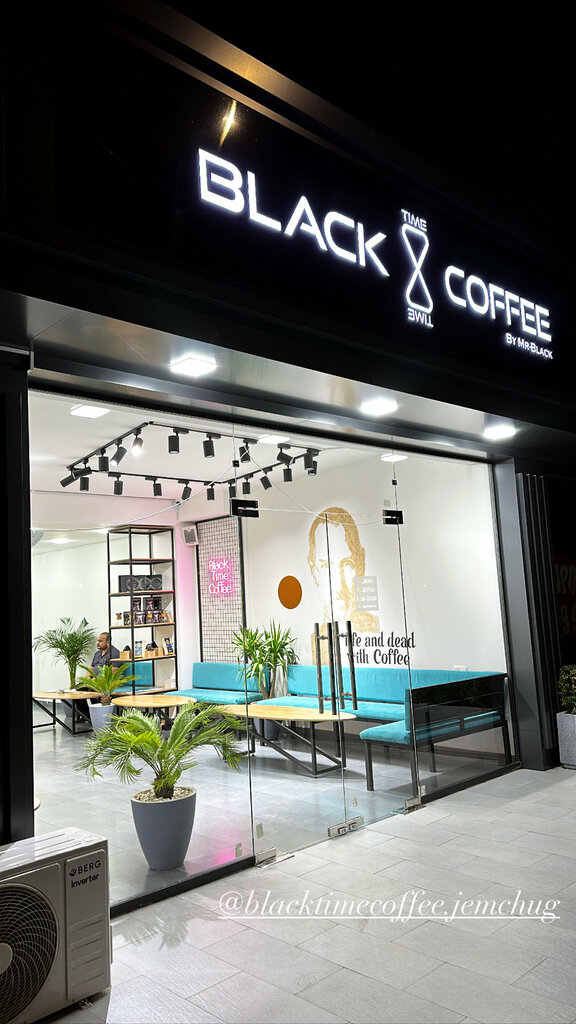 Qahvaxona Black time coffee, Toshkent, foto