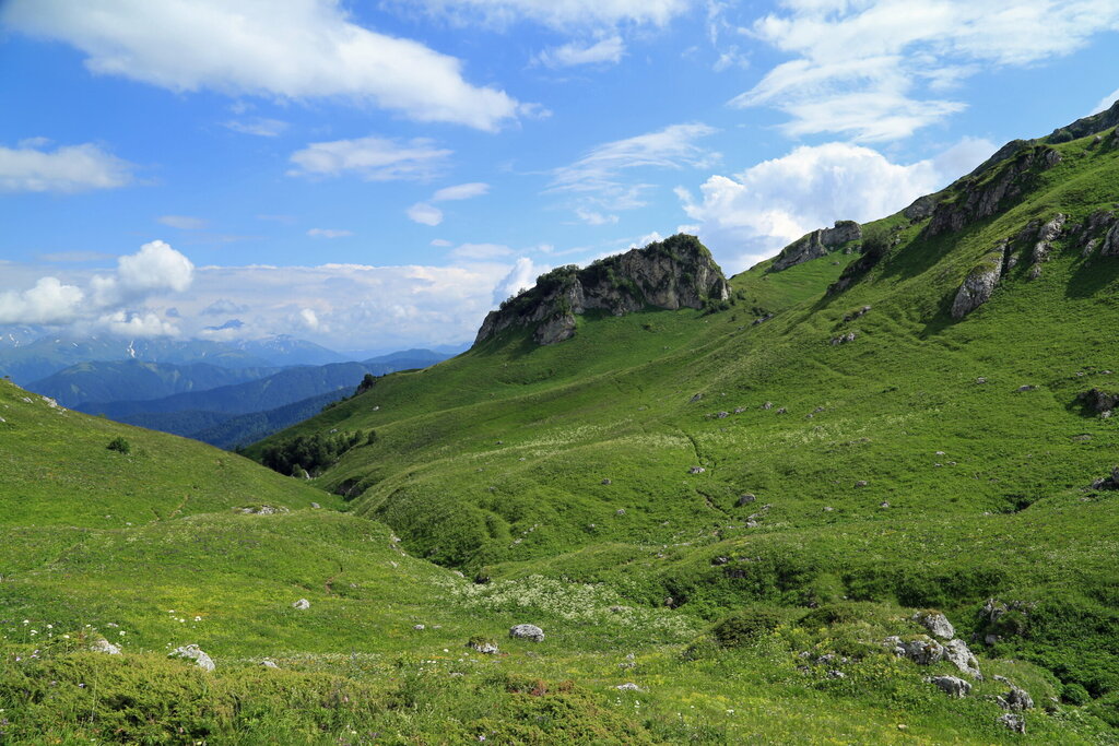 Горная вершина Пик Татьяны, Республика Адыгея, фото