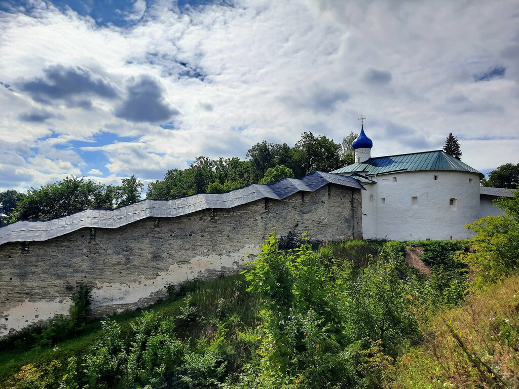 Landmark, attraction Никольская башня, Pechory, photo