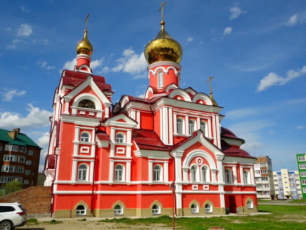 Orthodox church Tserkov Rozhdestva Ioanna Predtechi v Krivodanovke, Novosibirsk Oblast, photo