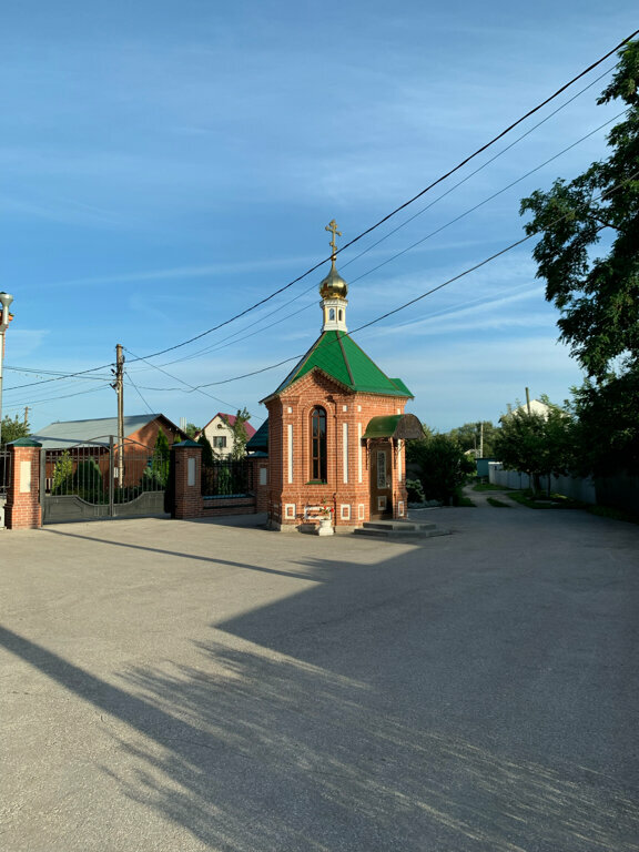 Chapel, memorial cross Часовня преподобного Сергия Радонежского, Ryazan, photo