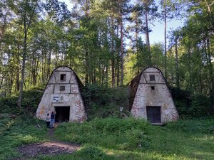 Финские амбары (Ленинградская область, Приозерский район, посёлок Мичуринское), достопримечательность в Санкт‑Петербурге и Ленинградской области