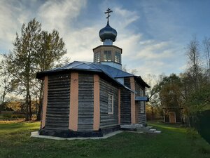 Колокольня Духовской церкви (Novgorod Region, Parphinskiy District, Polavskoe Settlement, posyolok Pola), landmark, attraction
