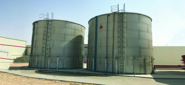 Capacitive equipment, tanks Cochin Steel LLC, Sharjah, photo