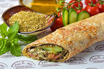 Saj 2 Go Lebanese Taste LLC (5, Russia-W Street, Russia Cluster, Dubai International City, Mushraif, Dubai), fast food