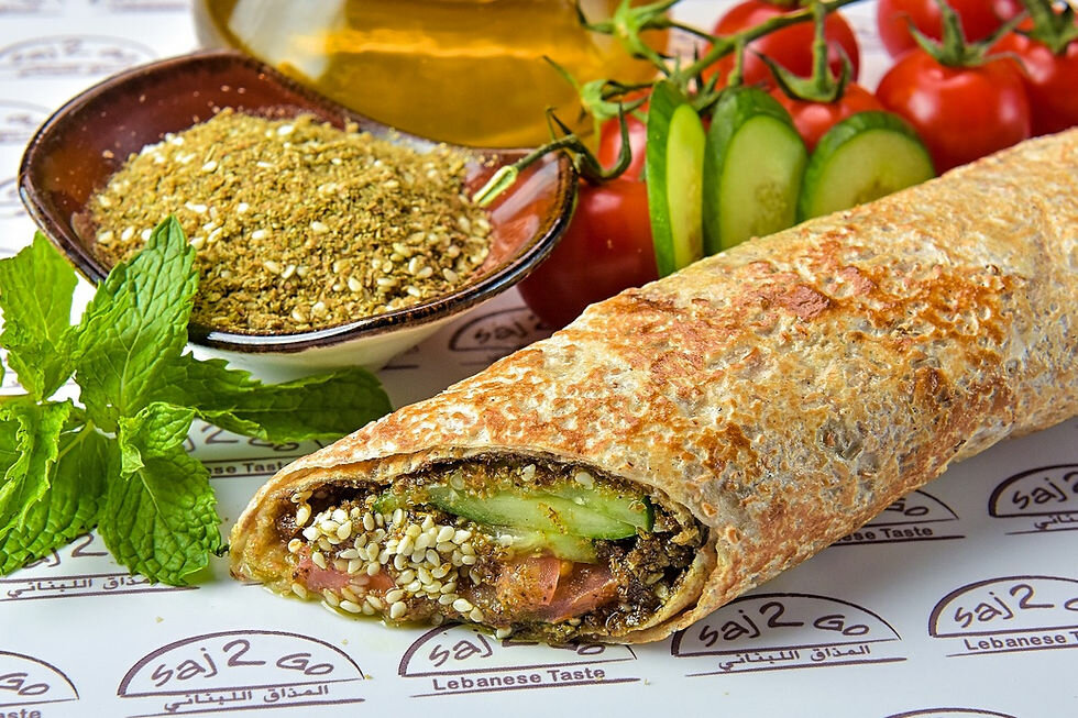Fast food Saj 2 Go Lebanese Taste LLC, Dubai, photo