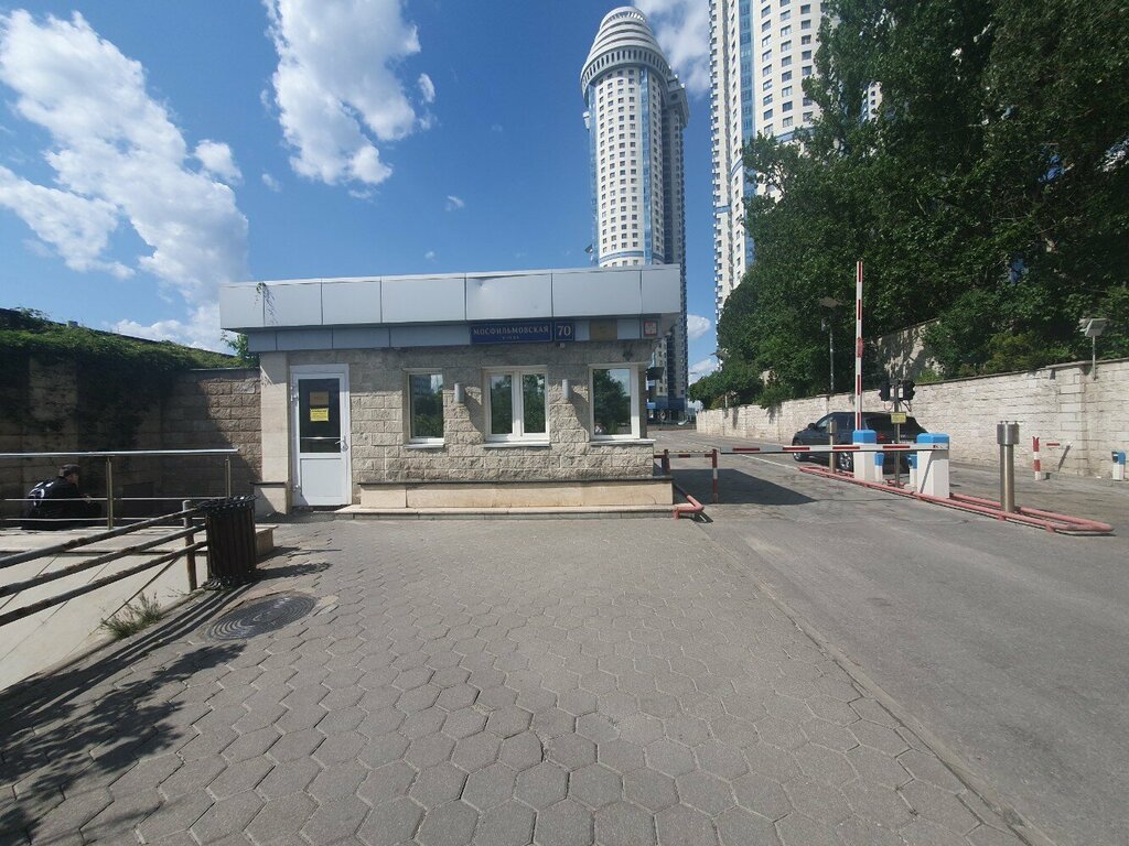 Pass office, security post КПП, Moscow, photo