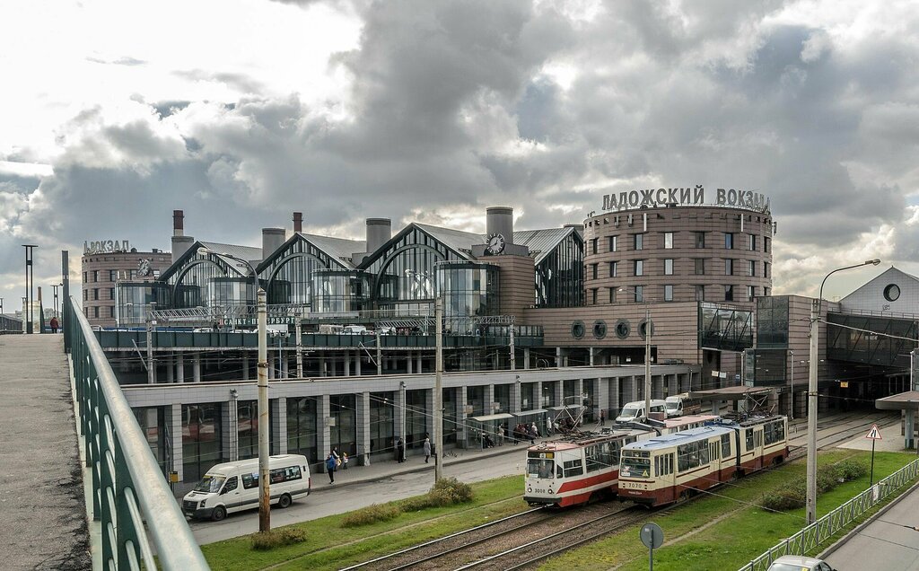 Railway station Ладожский вокзал, Saint Petersburg, photo