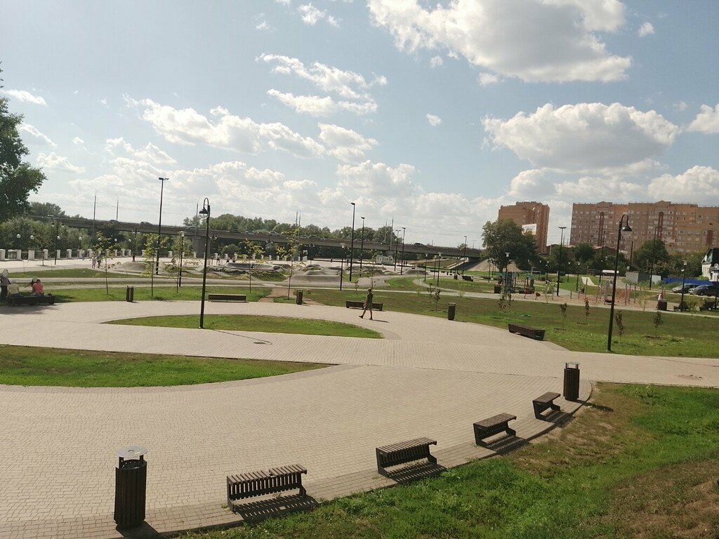 Скейт парк в Оренбурге на набережной