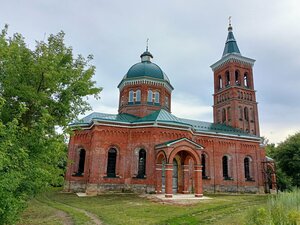 Church Ikony Bozhiyey Materi Kazanskaya V Nepryadve (Tula Region, Volovskiy rayon, selskoye poseleniye Dvorikovskoye, selo Nepryadva), iglesia ortodoxa
