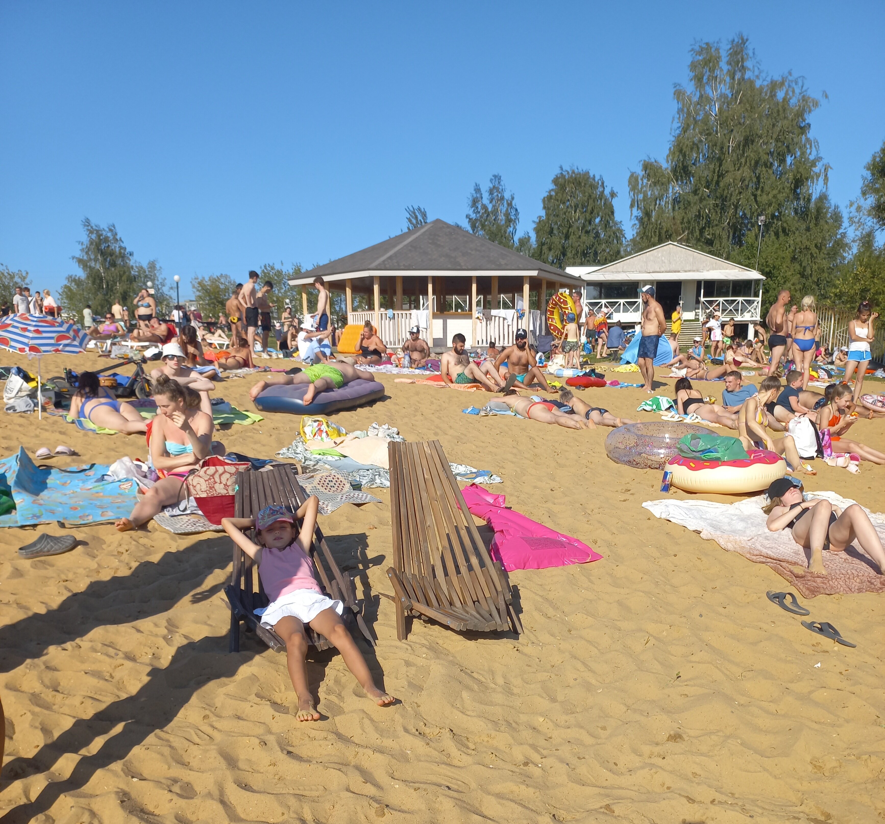 Photo: Пляж Сорокинский пляж, beach, Moscow Region, Mytishi Urban District, dere