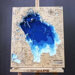 Deep Maps (Reki Smolenki Embankment, 17к2М) ، عمل الليزر
