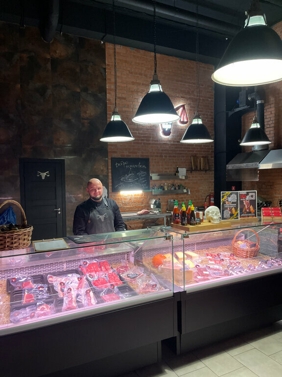 Магазин мяса, колбас Стейки, Санкт‑Петербург, фото