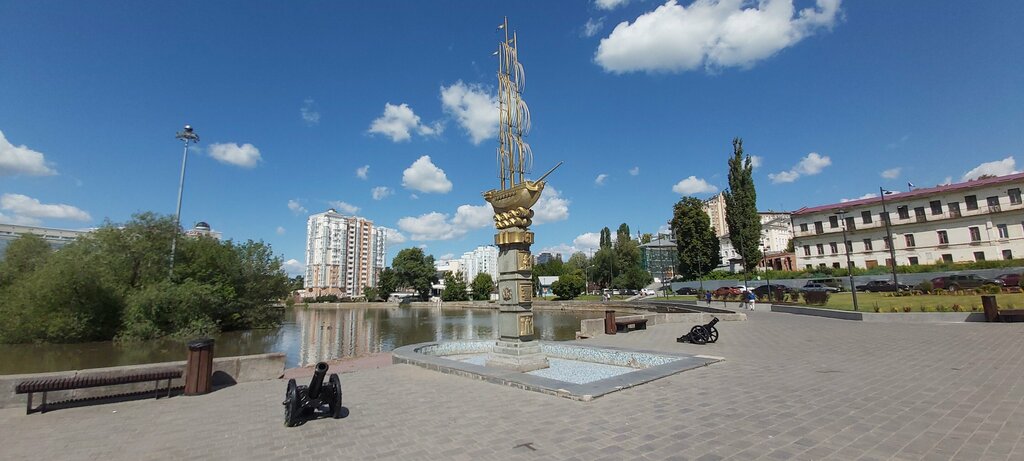 Monument, memorial 300 Years of Lipetsk City, Lipetsk, photo